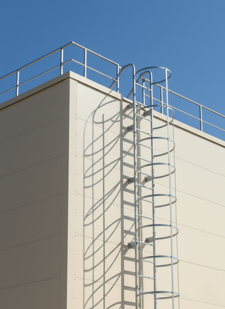 Drabina dachowa realizacja 10