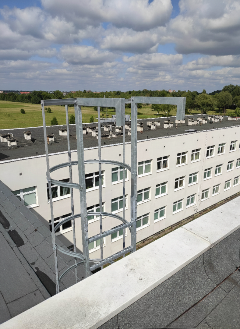 Drabina dachowa realizacja 19