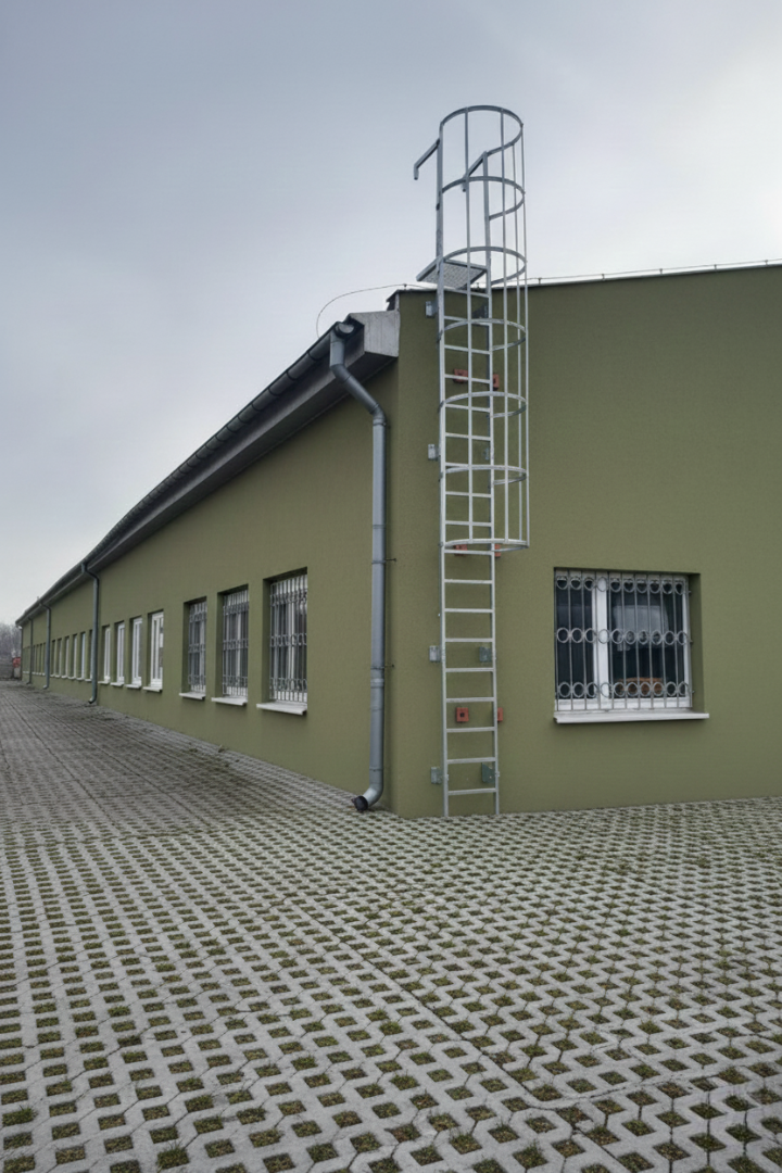 Drabina dachowa realizacja 3